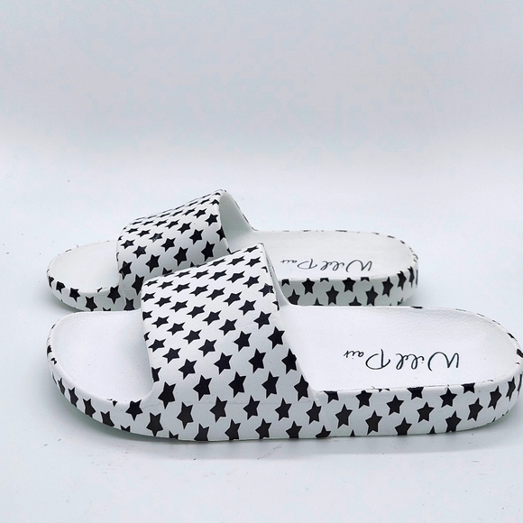NWOT Wild Pair White Stars Slyde - Picture 3 of 7